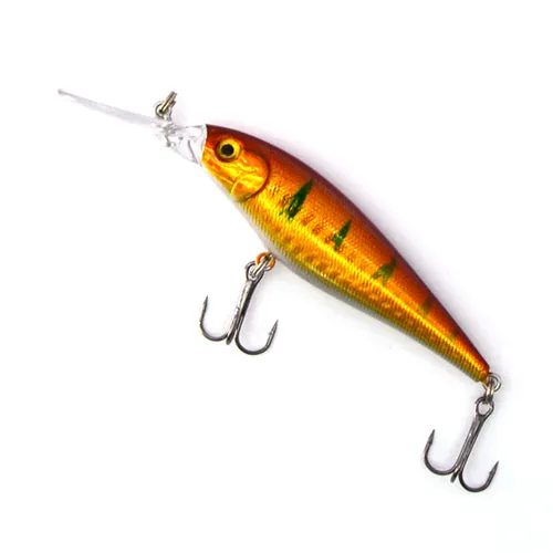 1piece Super Quality10 Colors 11cm 10.2g Isca Artificial Hard Bait Pesca Minnow Fishing lures wobbler crankbait 6# hook 3D eyes