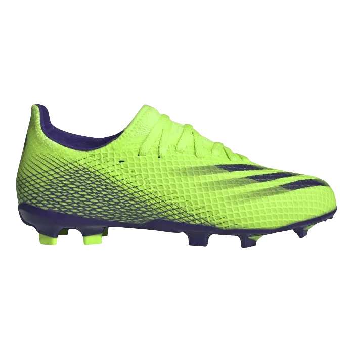 Adidas Youth X Ghosted.3 Firm Ground Cleats