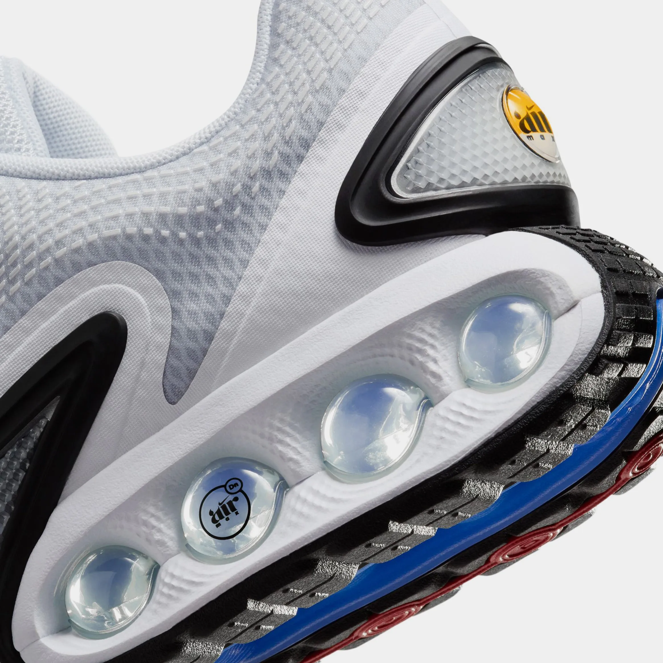 Air Max DN Mens Running Shoes (Pure Platinum/Hyper Royal/White/Black)