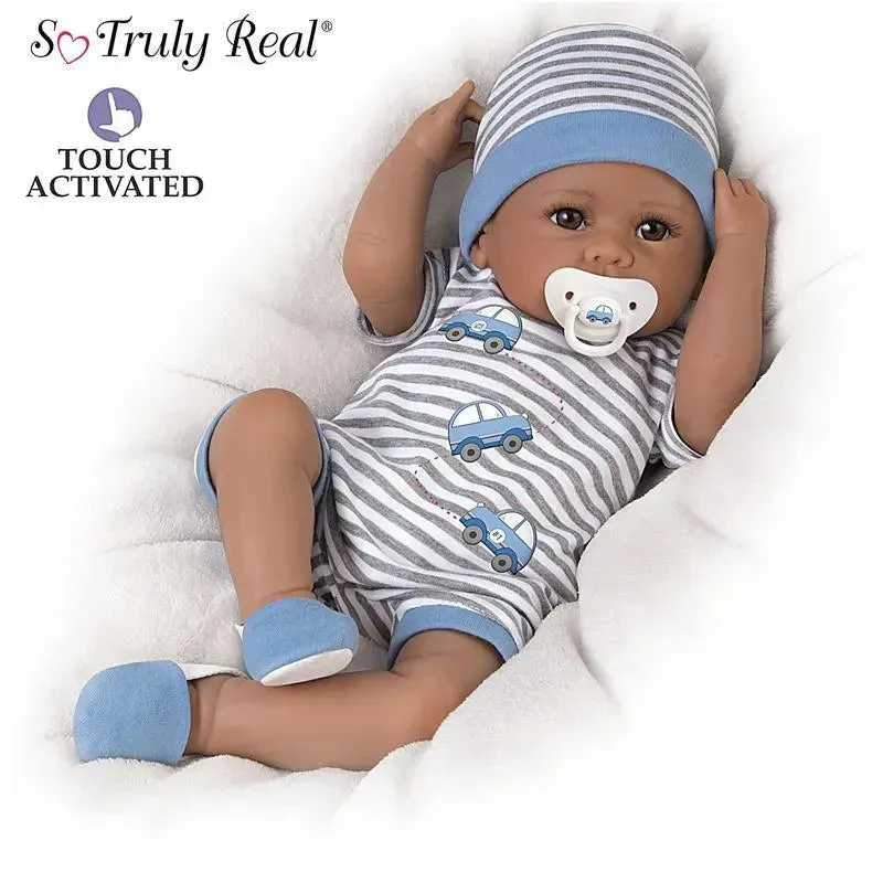 Ashton Drake - Touch-Activated Baby Doll Coos And Has A Heartbeat