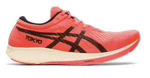 ASICS MetaRacer Womens Shoes Future Tokyo Runners Sneakers - Sunrise Red/Black