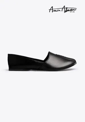 Basic Leather Caviar Cut Shoes