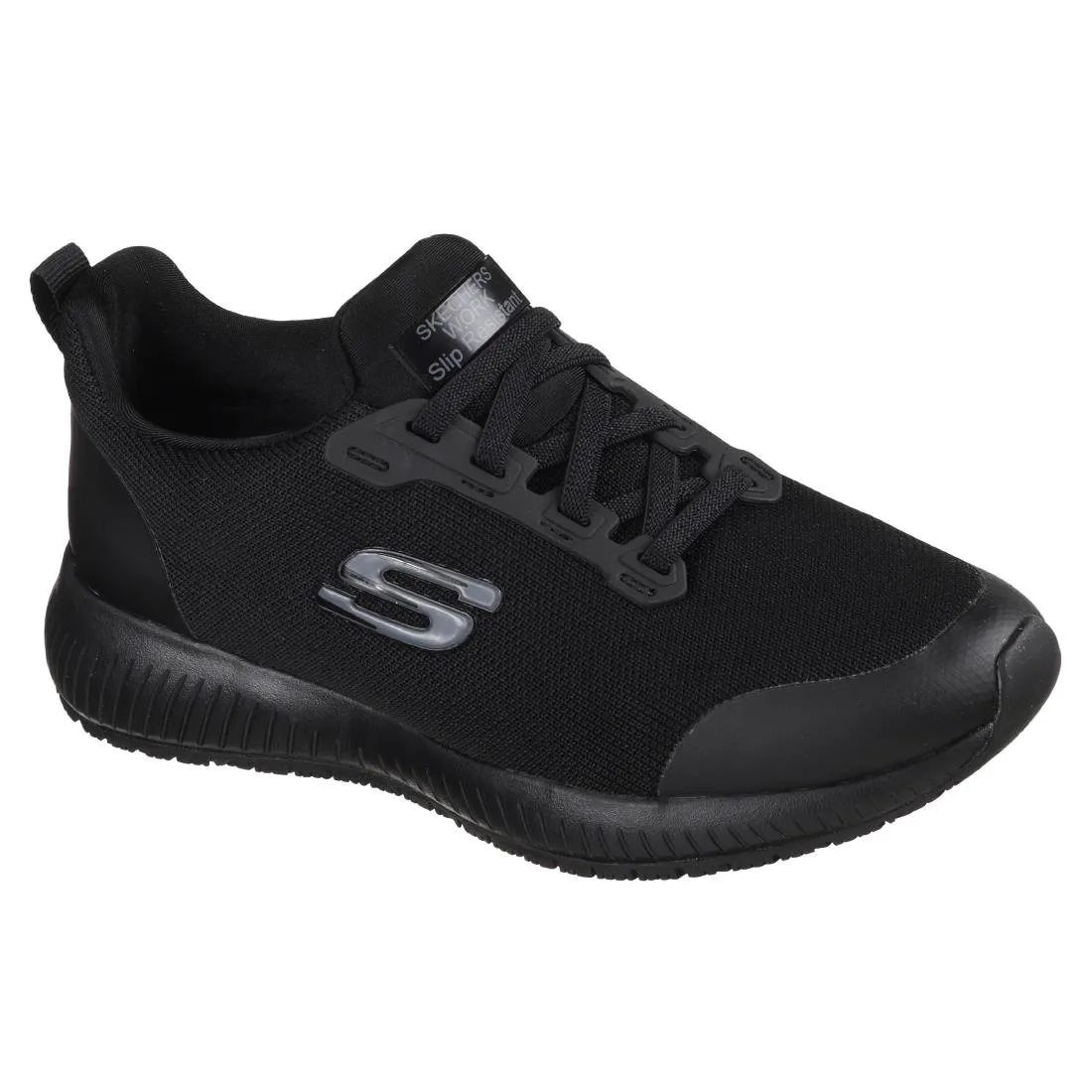 BB672-38 Skechers Womens Slip Resistant Squad Trainer Size 38