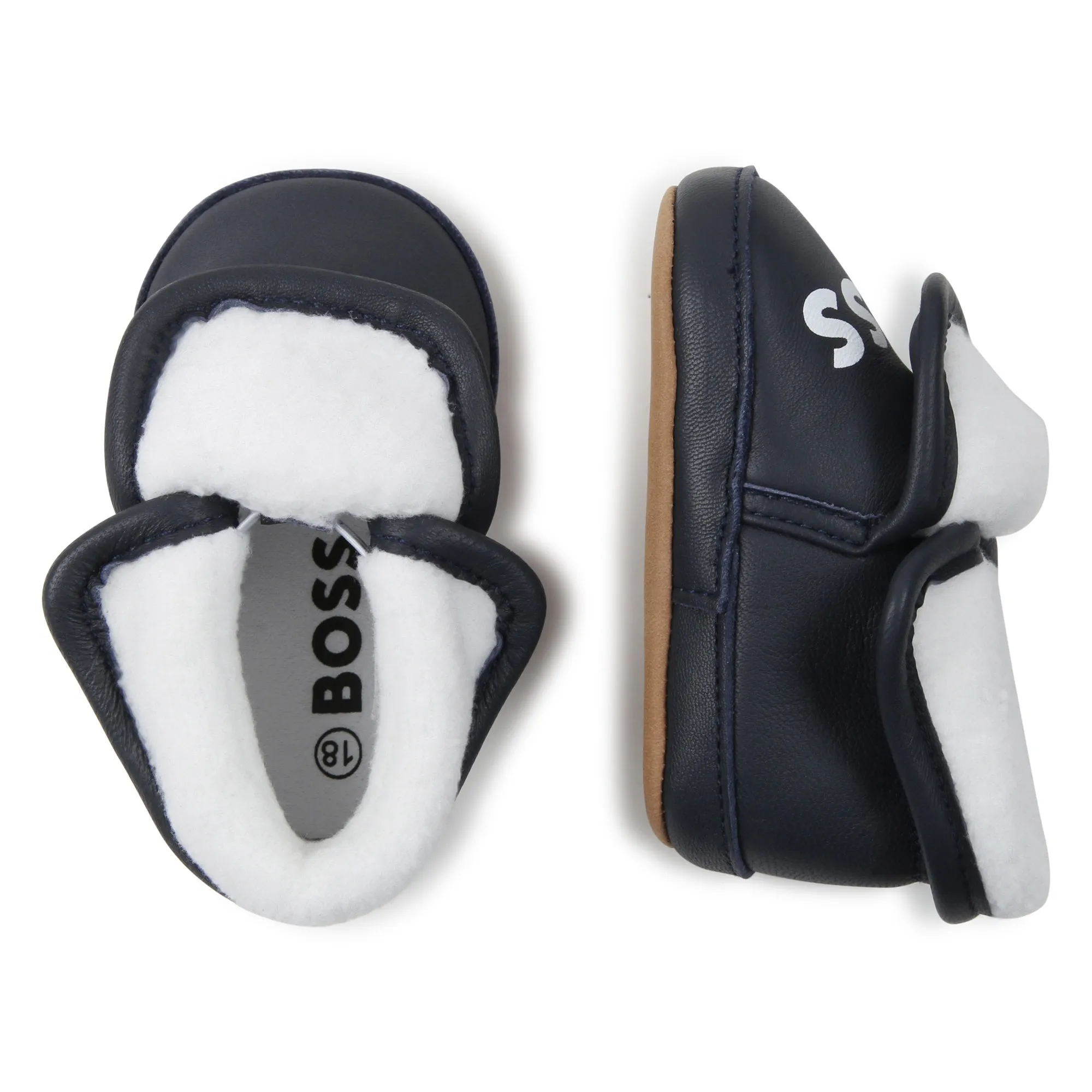 Boss - Navy first pram shoes