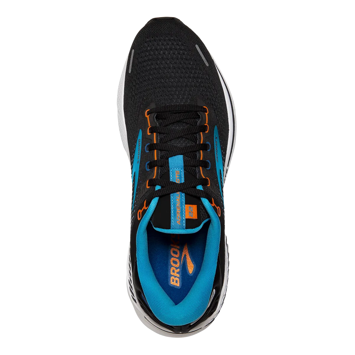 Brooks Adrenaline GTS 22 - Black - Blue - Orange