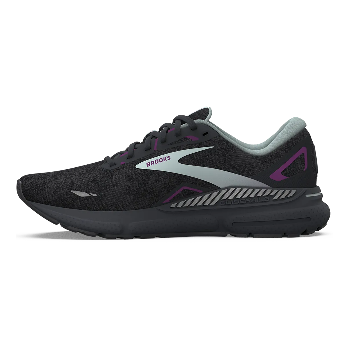 Brooks Adrenaline GTS 23 - Black - Light Blue - Purple