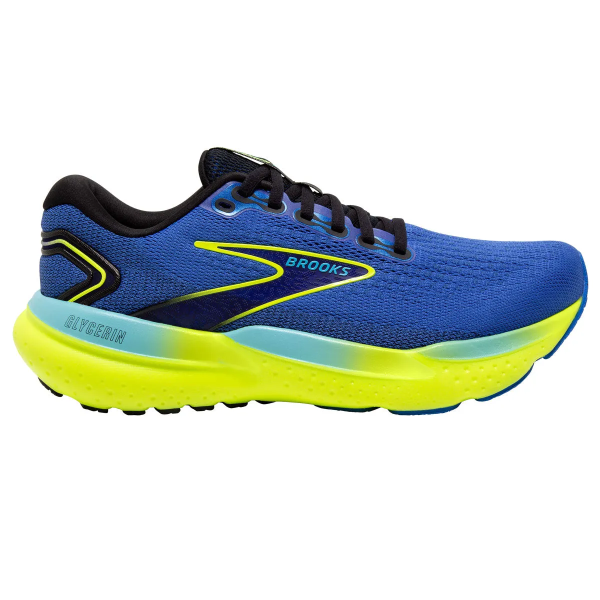 Brooks Glycerin 21 Running Shoes - Mens - Blue/Nightlife/Black