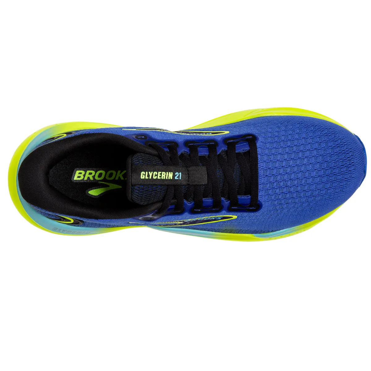 Brooks Glycerin 21 Running Shoes - Mens - Blue/Nightlife/Black