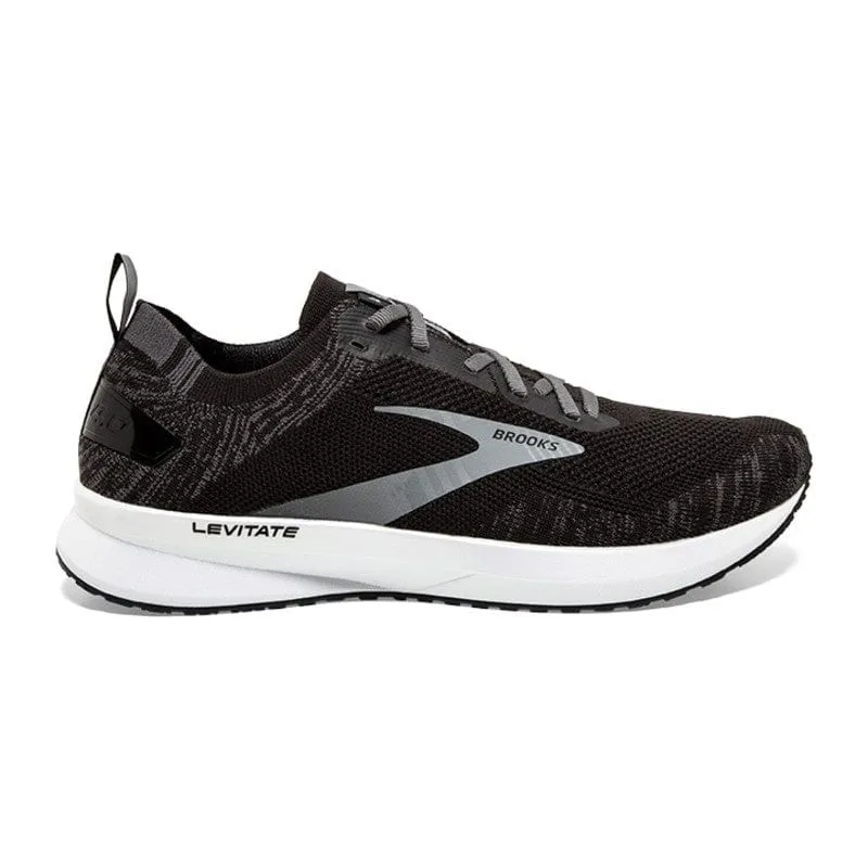 Brooks Levitate 4 (Men's) - Black/Blackened Pearl/White