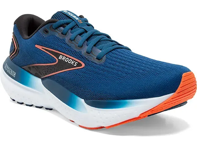 Brooks Mens Glycerin 21- Blue Opal/Black/Nasturtium  (1104191D474)