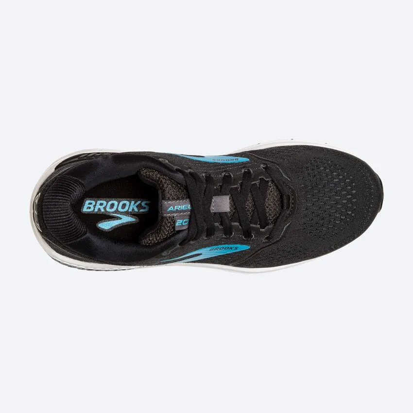 Brooks Womens Ariel 20- Black/Ebony/Blue (1203151B064)