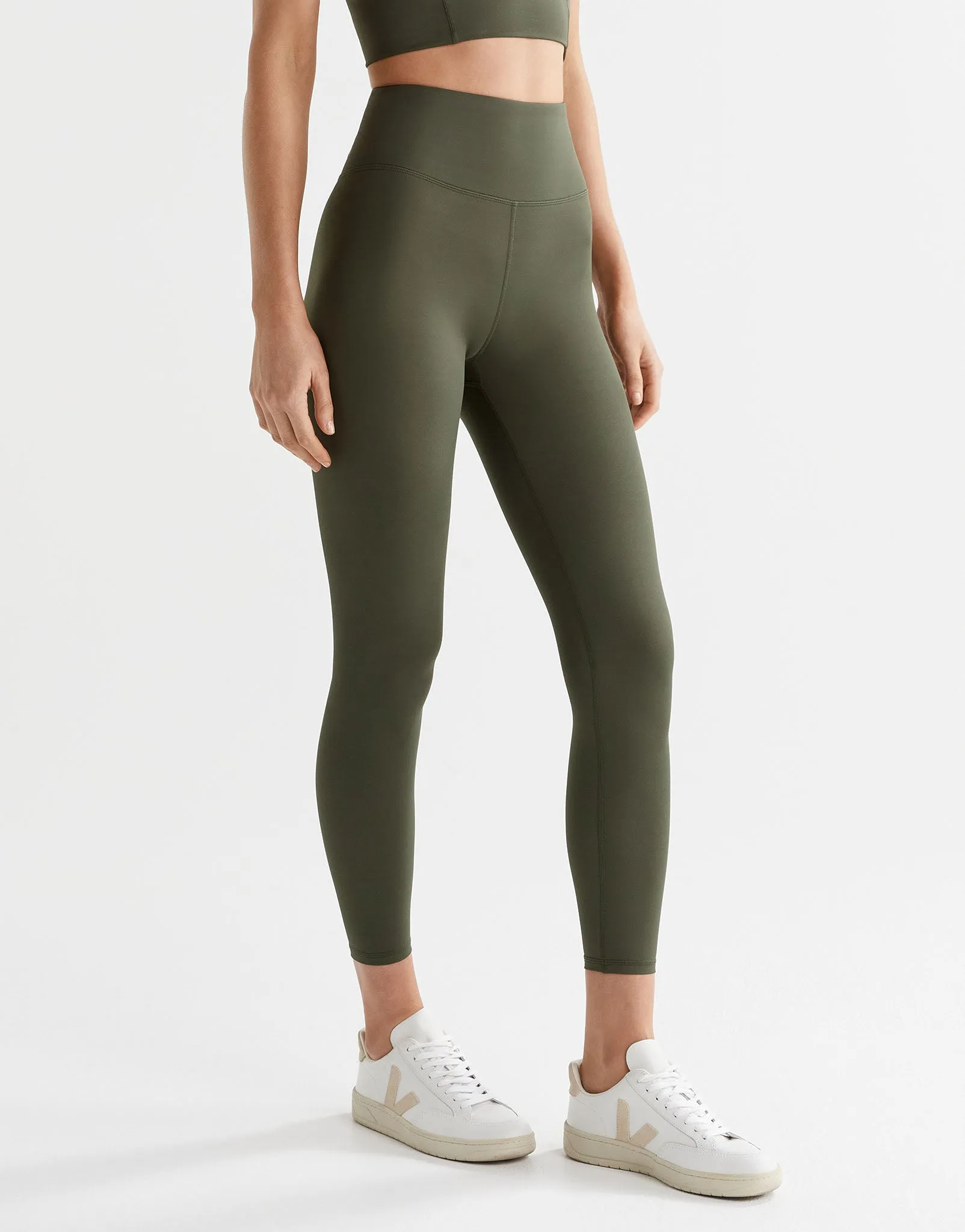 Camila Full Length Legging - Army Green