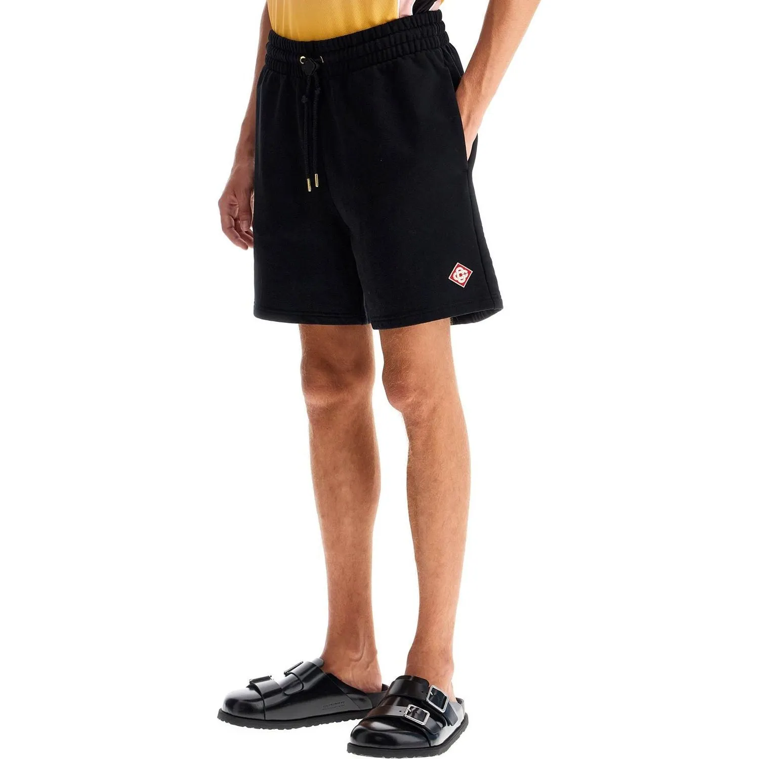 Casablanca organic cotton sports bermuda shorts