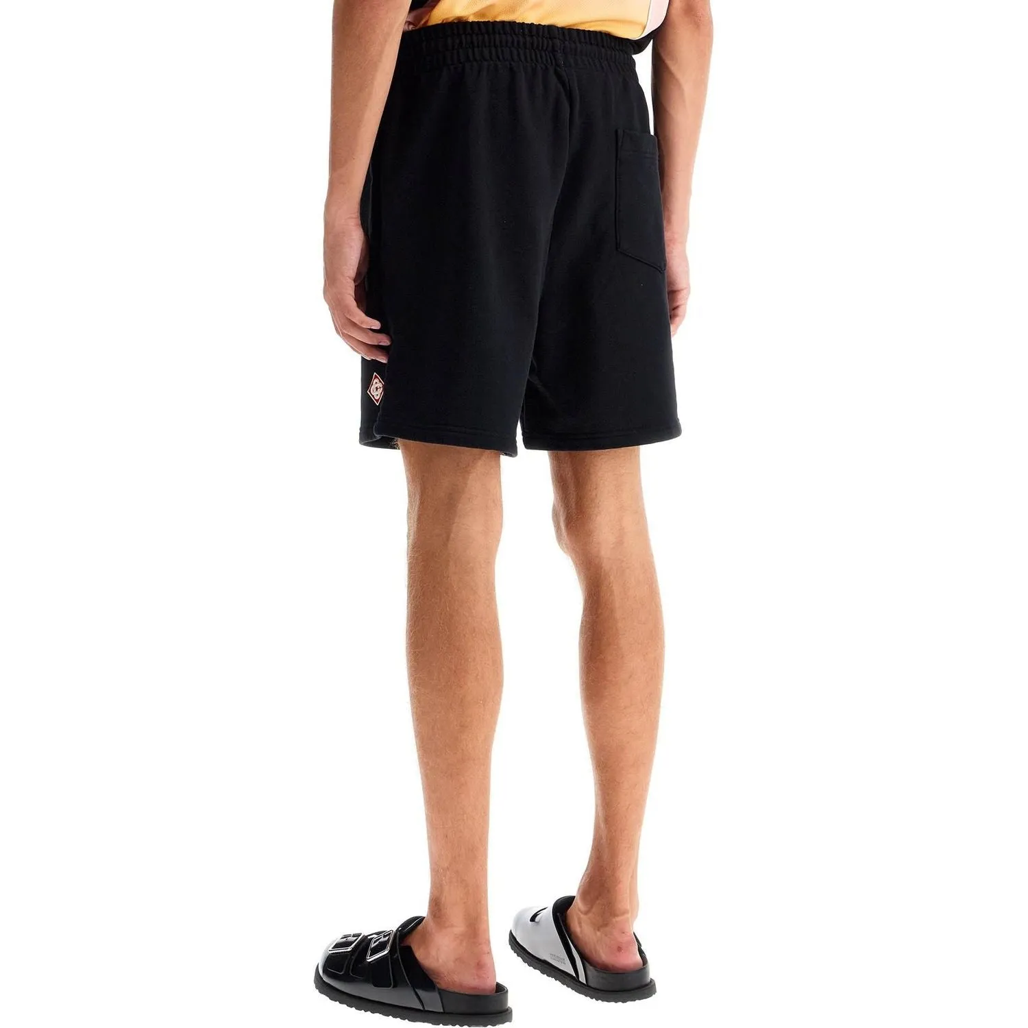 Casablanca organic cotton sports bermuda shorts