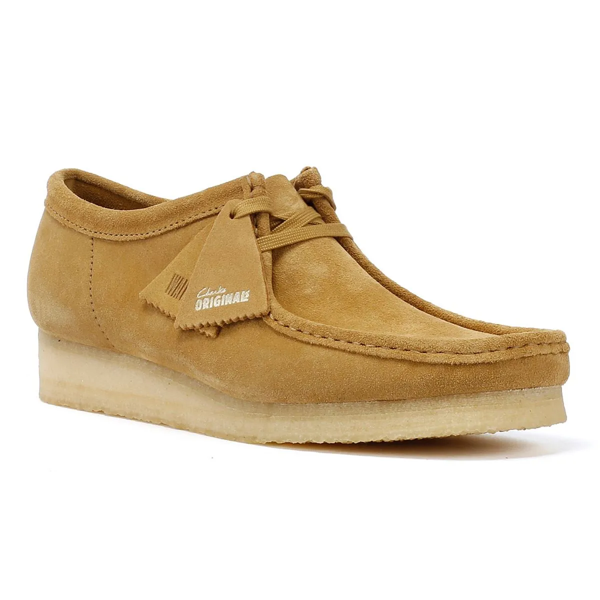 Clarks Originals Wallabee Suede Men's Oakmoss Shoes