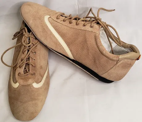 Classic -- Unisex Salsa Oxford --Beige Suede