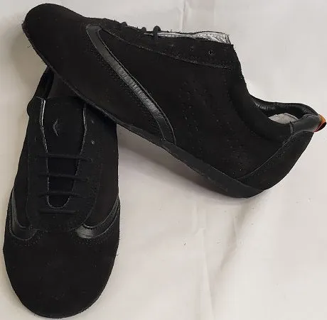 Classic -- Unisex Salsa Oxford -- Black Suede