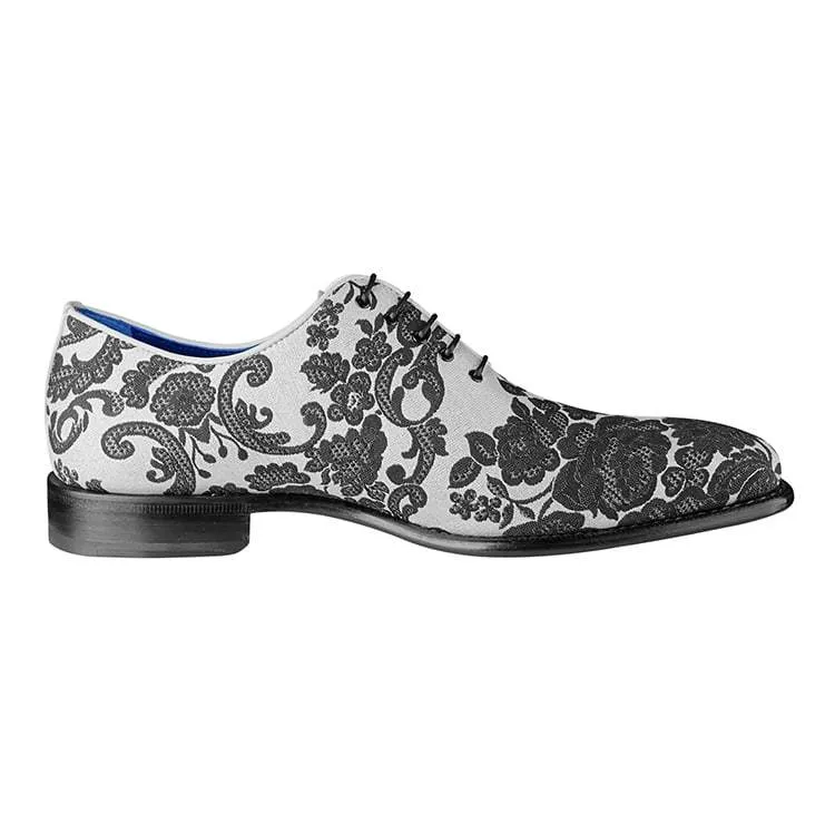 Damascus Series White Espresso Lace Ups