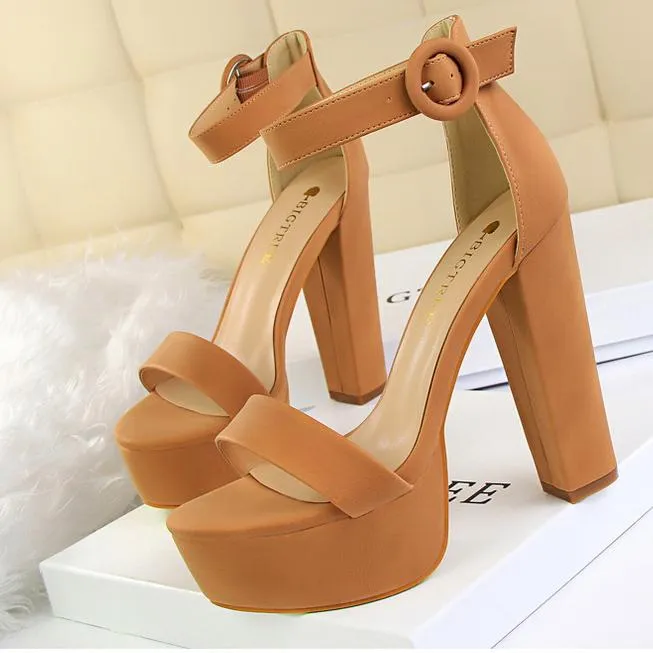 Date Night Open High Heels Sandal Shoes SD00522