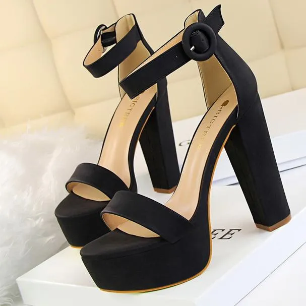 Date Night Open High Heels Sandal Shoes SD00522