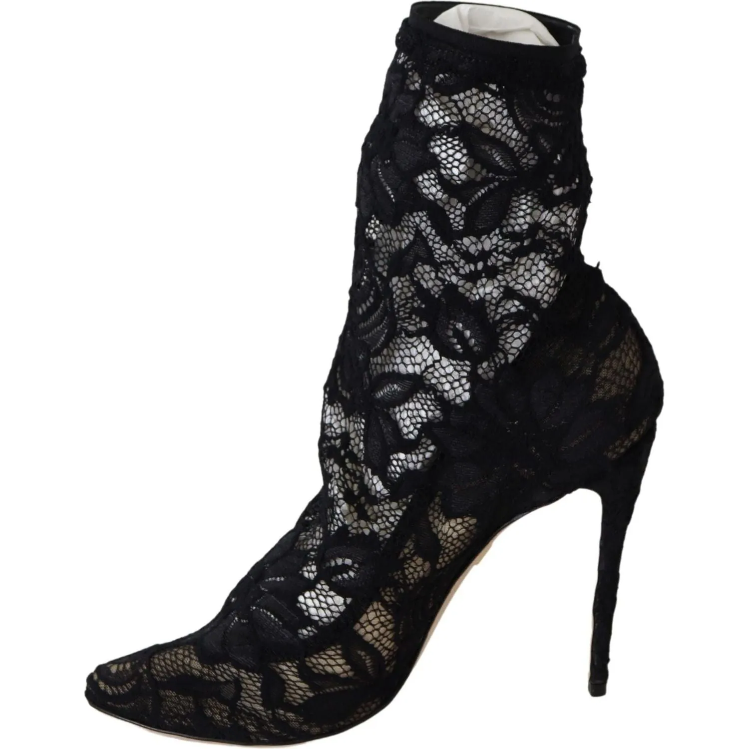 Dolce & Gabbana Black Lace Taormina Pumps Elegance Unleashed