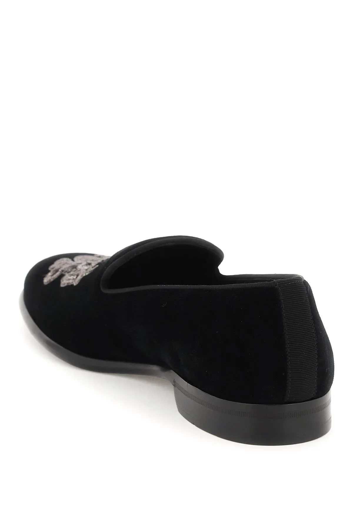 Dolce & gabbana velvet loafers