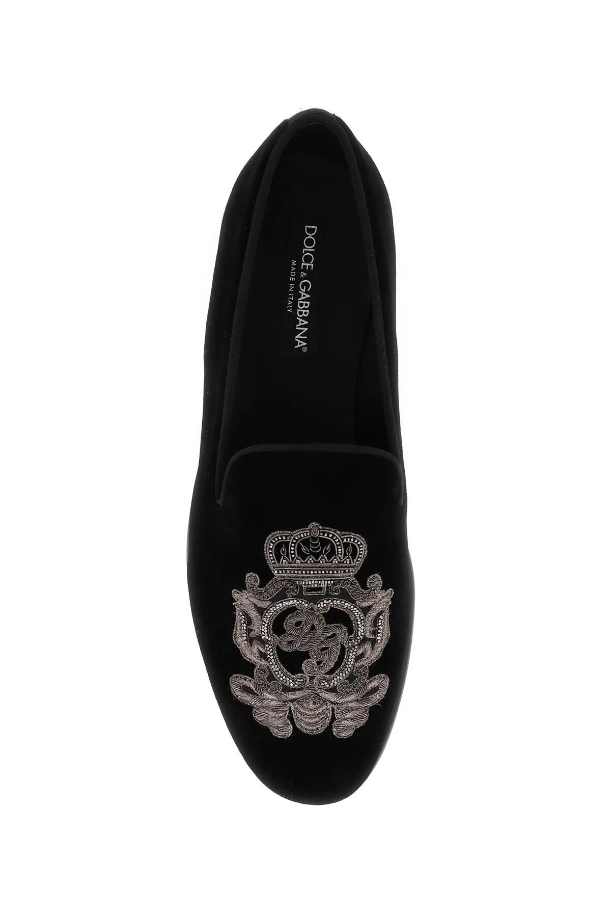 Dolce & gabbana velvet loafers