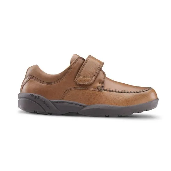 Dr. Comfort Men's Casual Shoe - Scott - Chestnut