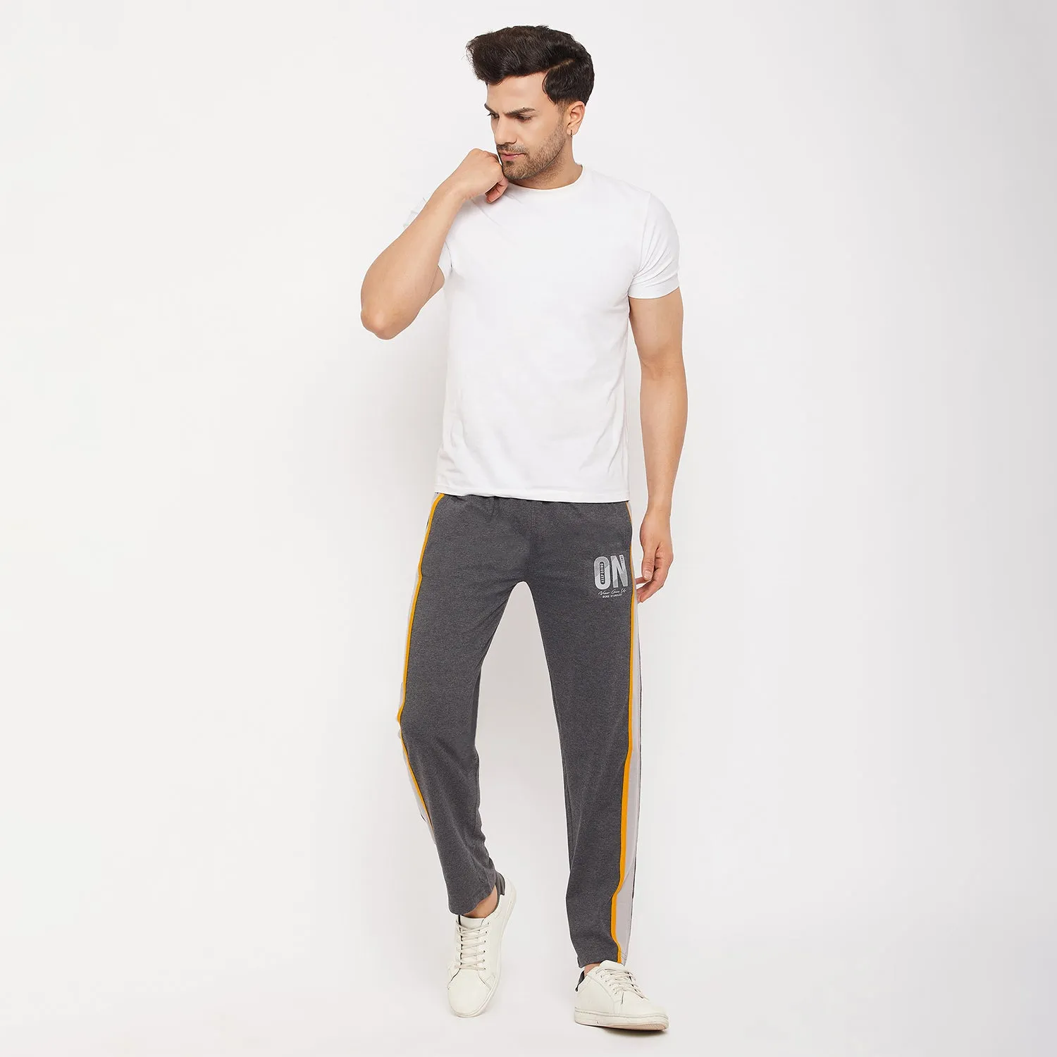 Duke Stardust Men Solid Regular Track Pant (LF5690)