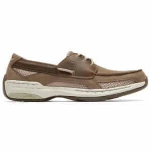 Dunham Men's Captain Boat Shoe Waterford Brown D