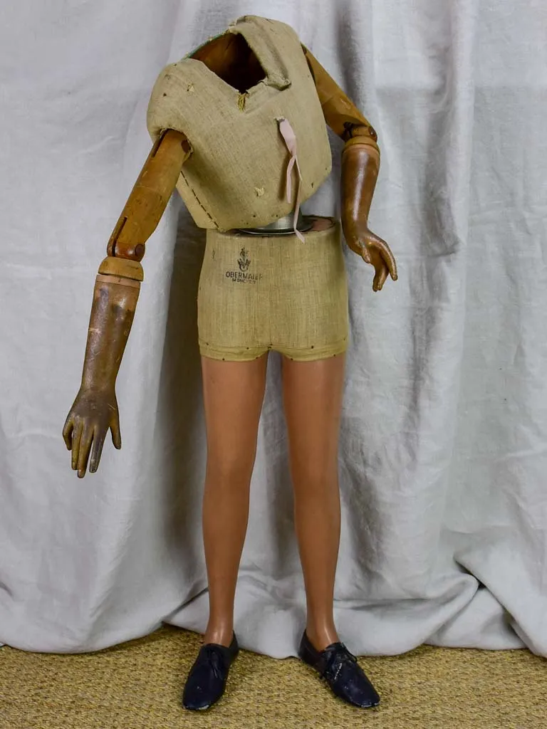 Early 20th Century German tailor's mannequin- child - articulated