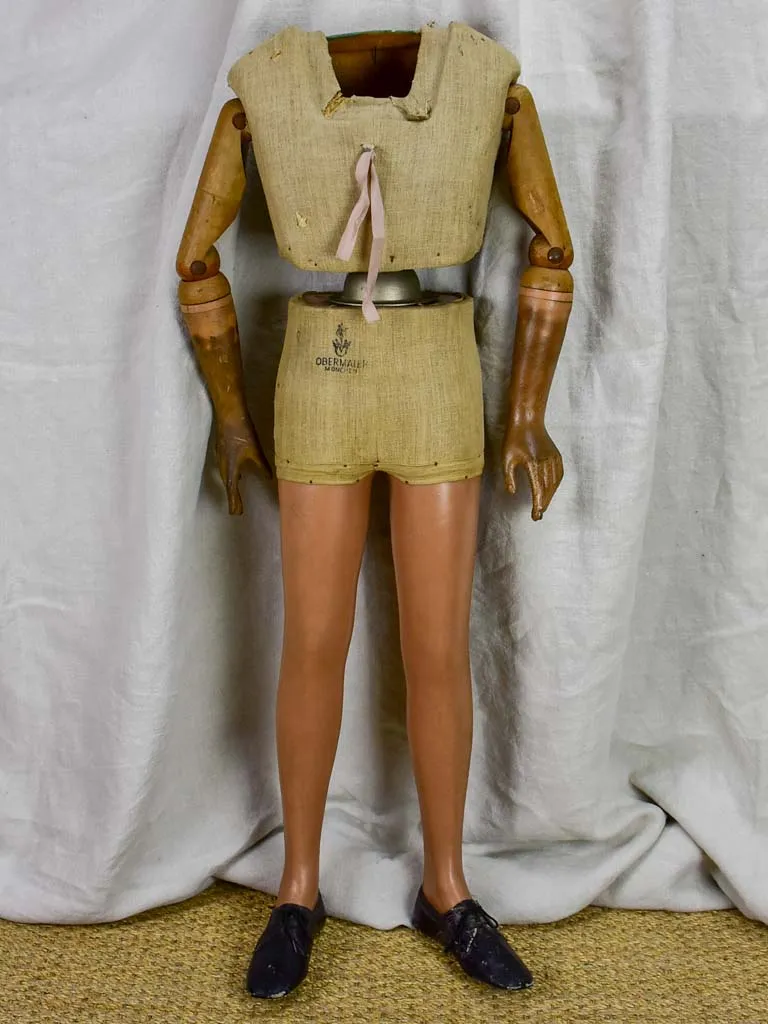 Early 20th Century German tailor's mannequin- child - articulated