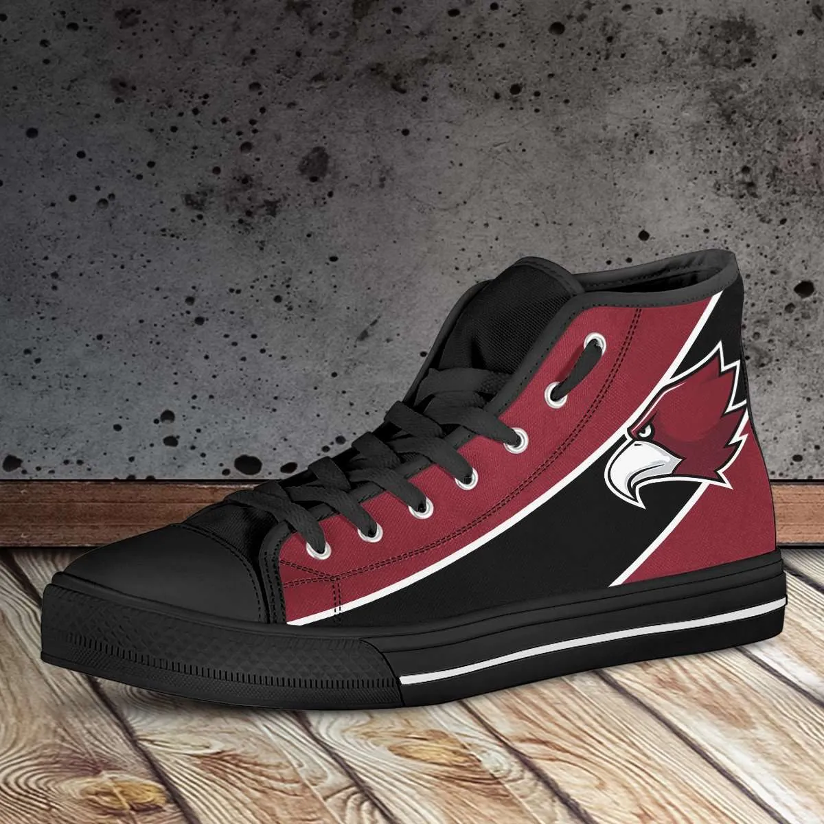 Fan Art Atlanta Canvas High Top Shoes Hi Top Sneakers