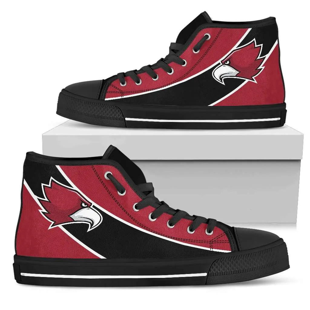 Fan Art Atlanta Canvas High Top Shoes Hi Top Sneakers