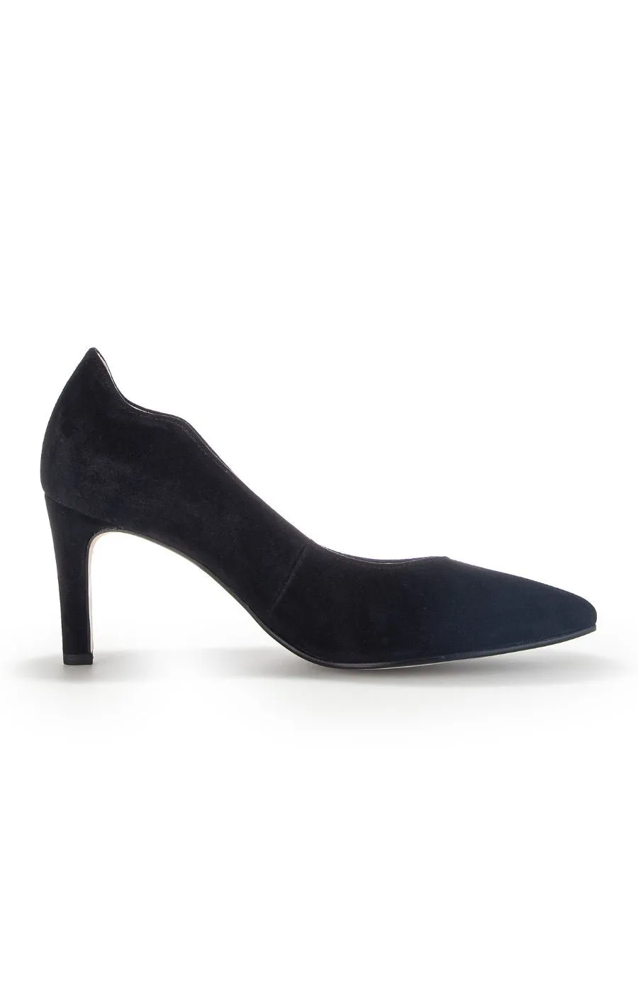 Gabor Black Waved Heel