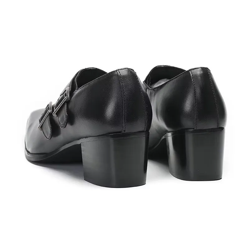 GlamLeather Exotic Monkstrap Dress Shoes