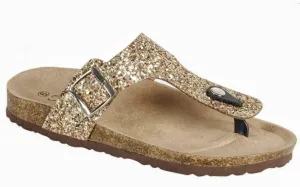 Gold Glitter Fake Birks