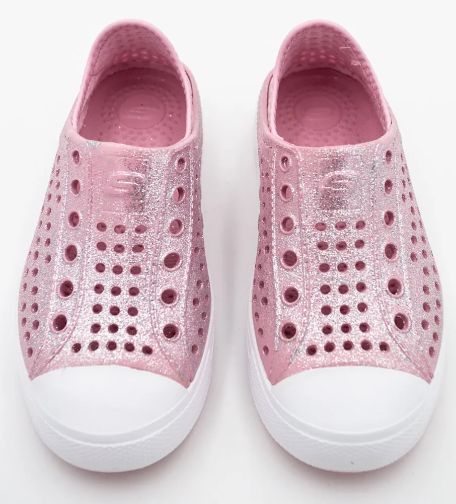 Guzman Steps Glitter in Pink by Skechers