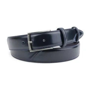 Hancock Hand Burnished Electric Blue Tone Belt