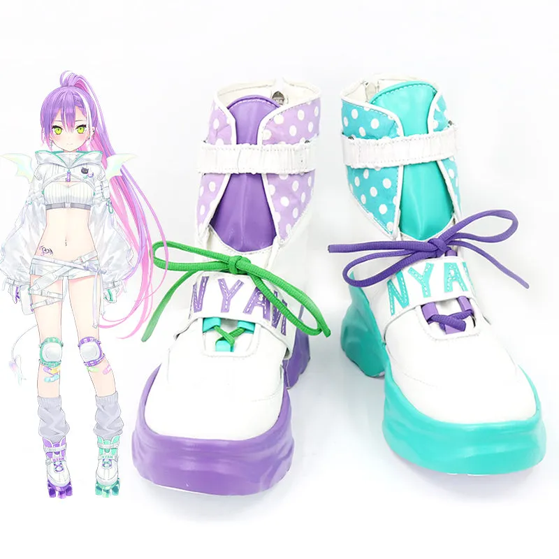 Hololive Virtual YouTuber Tokoyami Towa Fifth Costume Cosplay Shoes