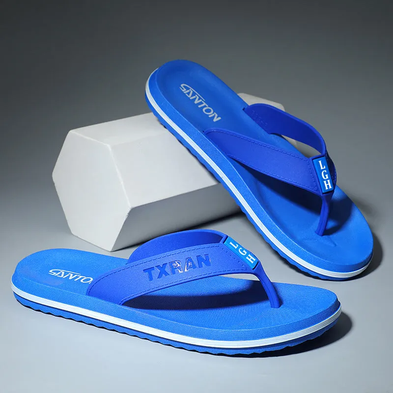 INSTOCK- Summer outer wear non-slip men's slippers