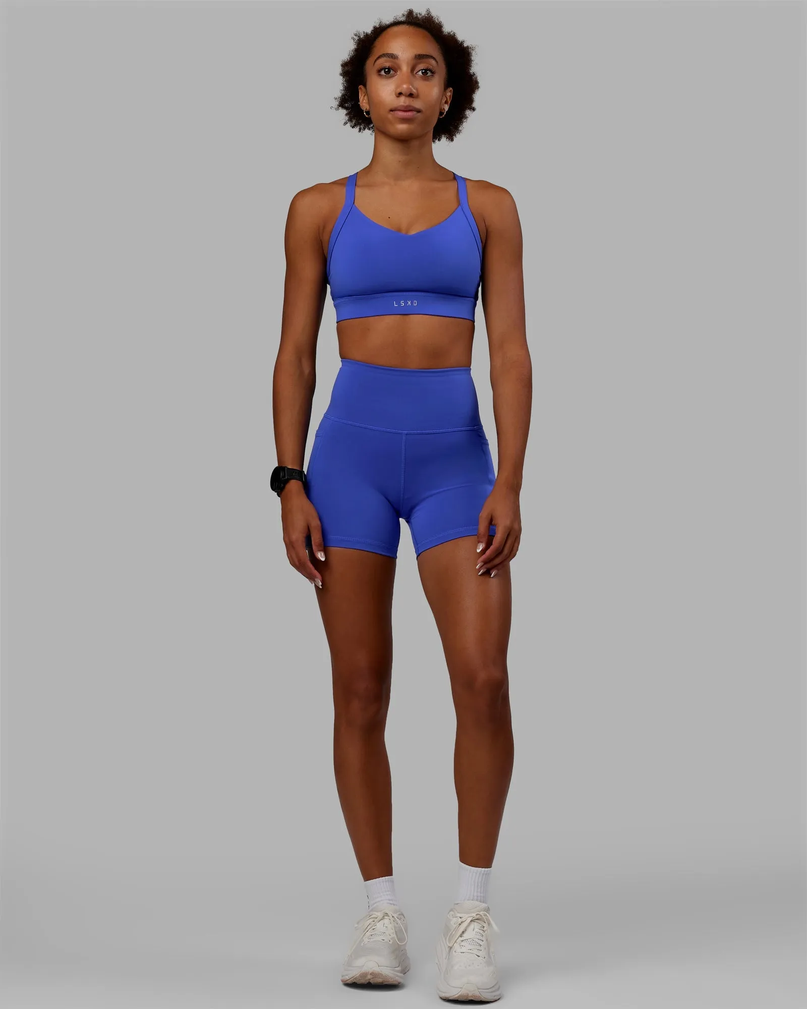 Interval Sports Bra - Power Cobalt