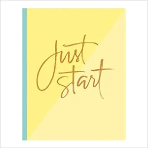 Just Start - Lovely Day Deluxe Spiral Notebook Diary