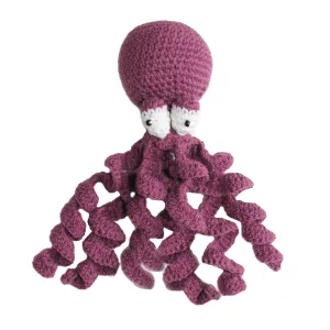 Knit Rattle Octopus Silk Road Bazaar