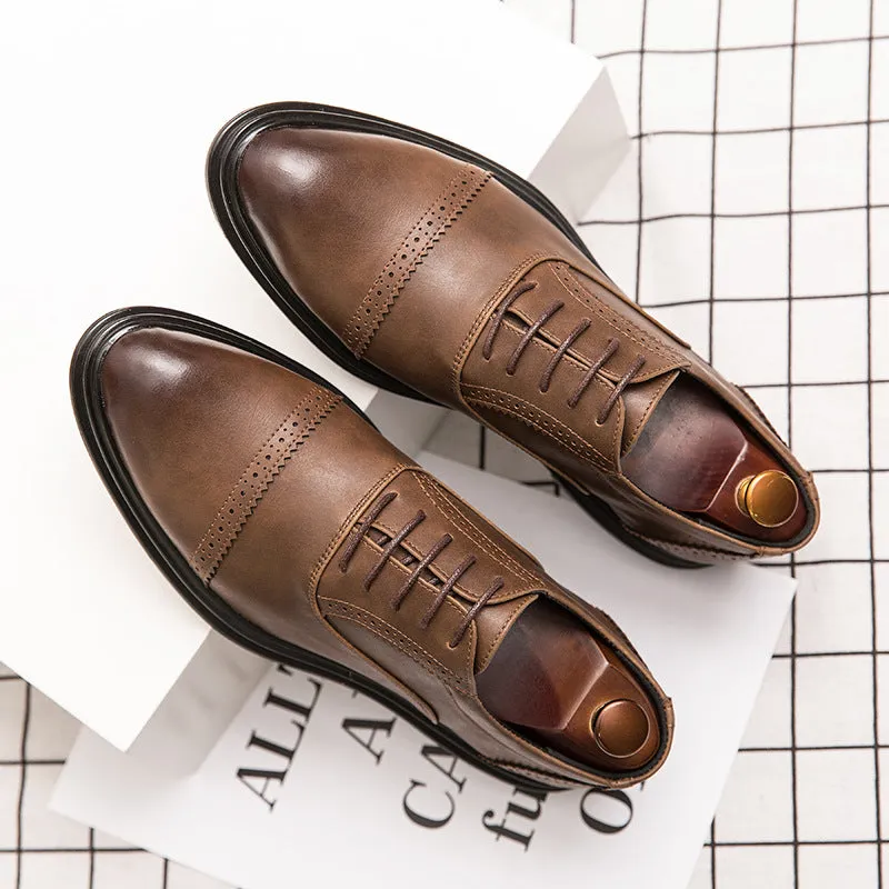 Large Men's Business Dress Shoes Spring 2024