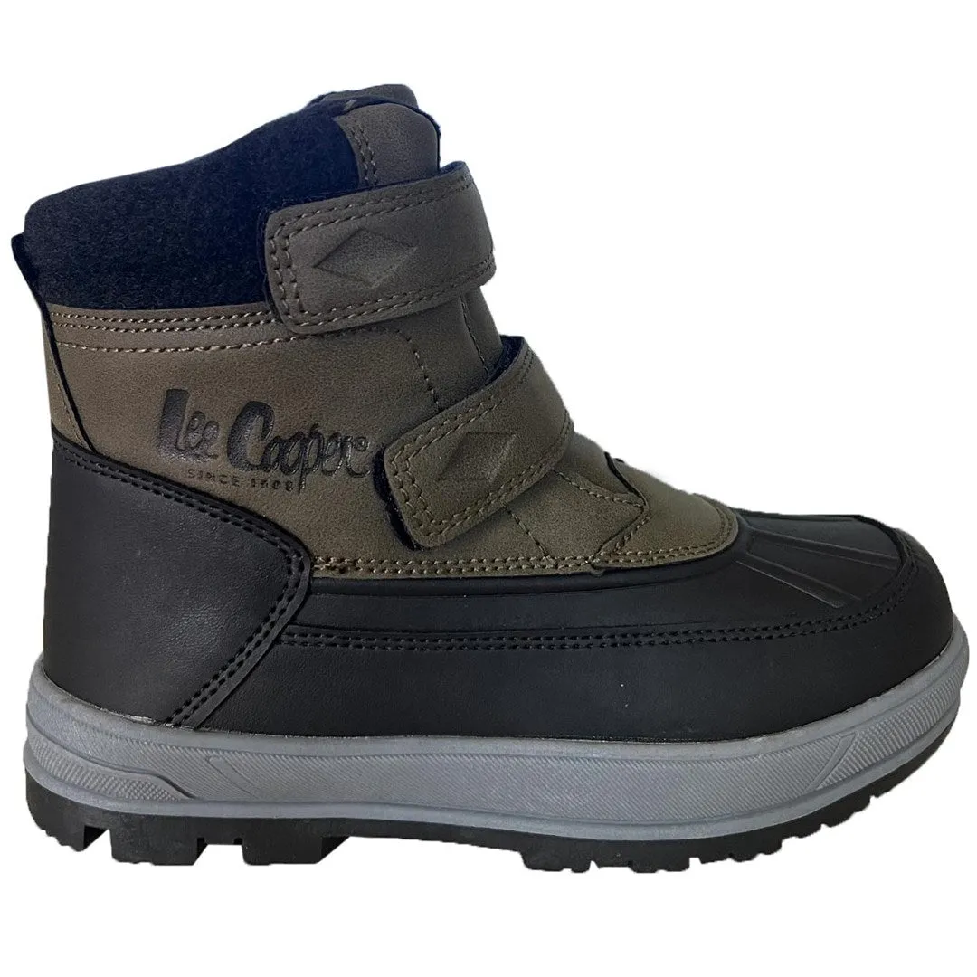 Lee Cooper Kids Shoes Khaki Lcj-23-01-2058K 33