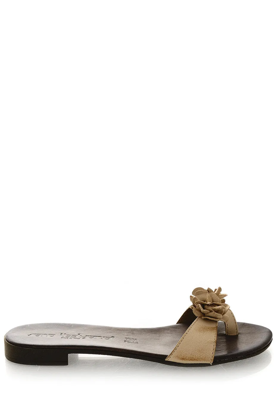 LILLY VACCH Beige Sandals