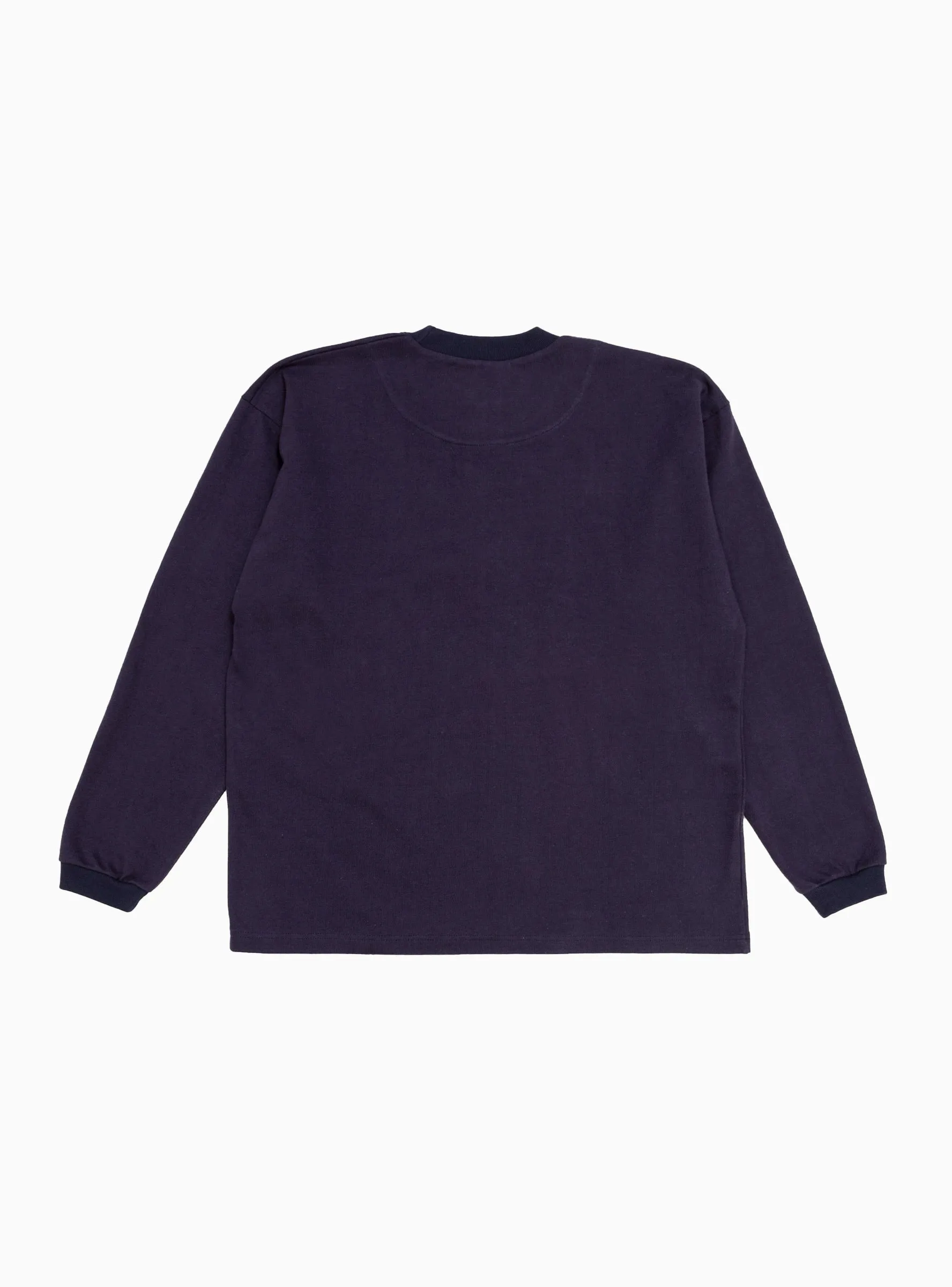 Long Sleeve Heavy Train Tee Navy