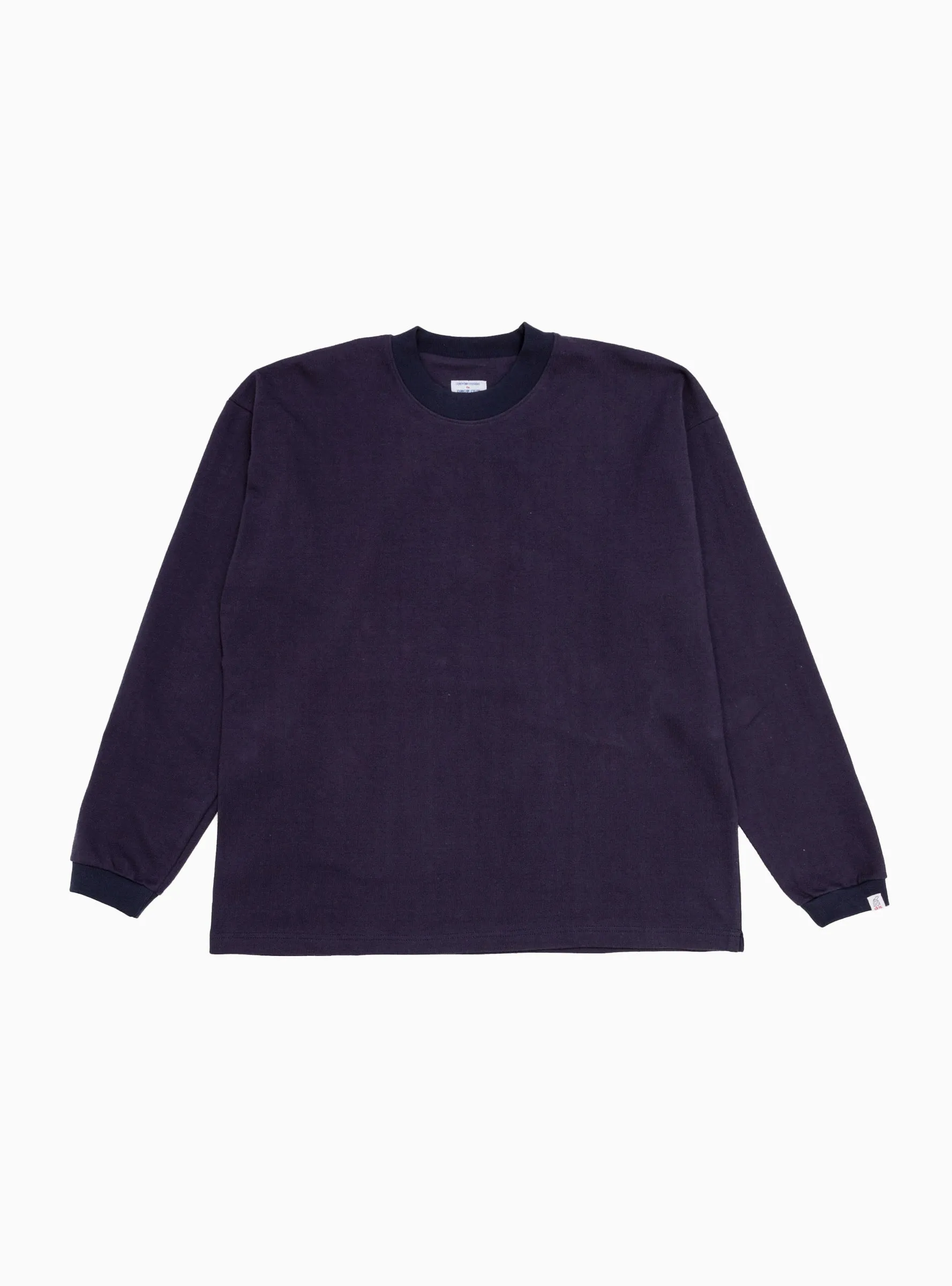 Long Sleeve Heavy Train Tee Navy