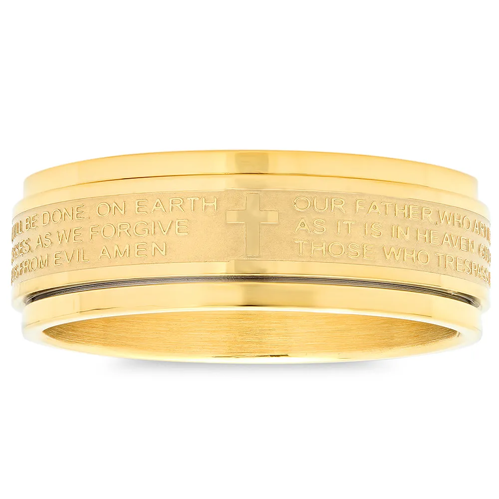 Lord's Prayer Structural Spinner Ring